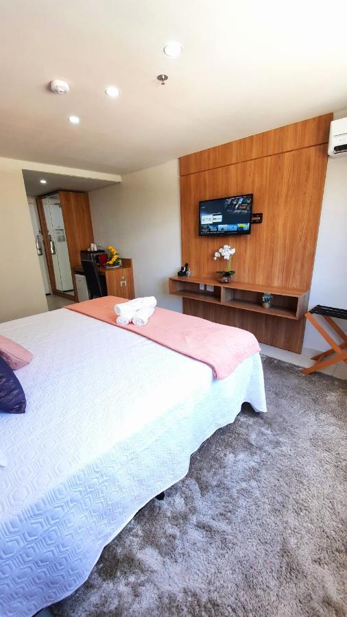 Flat 217 Granja Brasil - Com Piscina Em Itaipava Appartement Petrópolis Buitenkant foto