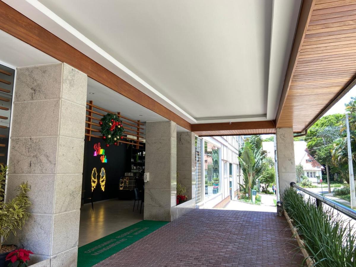 Flat 217 Granja Brasil - Com Piscina Em Itaipava Appartement Petrópolis Buitenkant foto