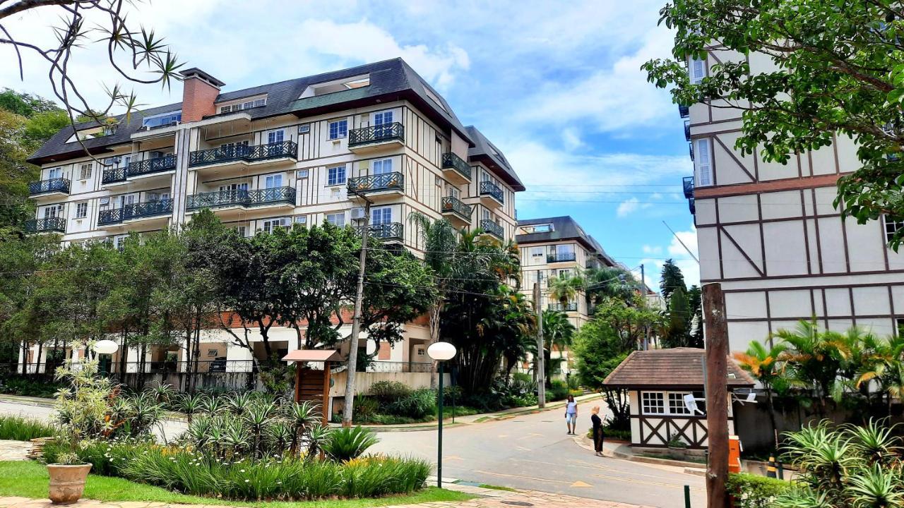 Flat 217 Granja Brasil - Com Piscina Em Itaipava Appartement Petrópolis Buitenkant foto