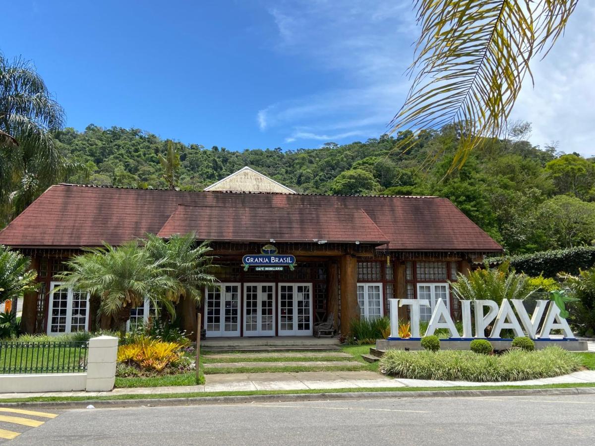 Flat 217 Granja Brasil - Com Piscina Em Itaipava Appartement Petrópolis Buitenkant foto