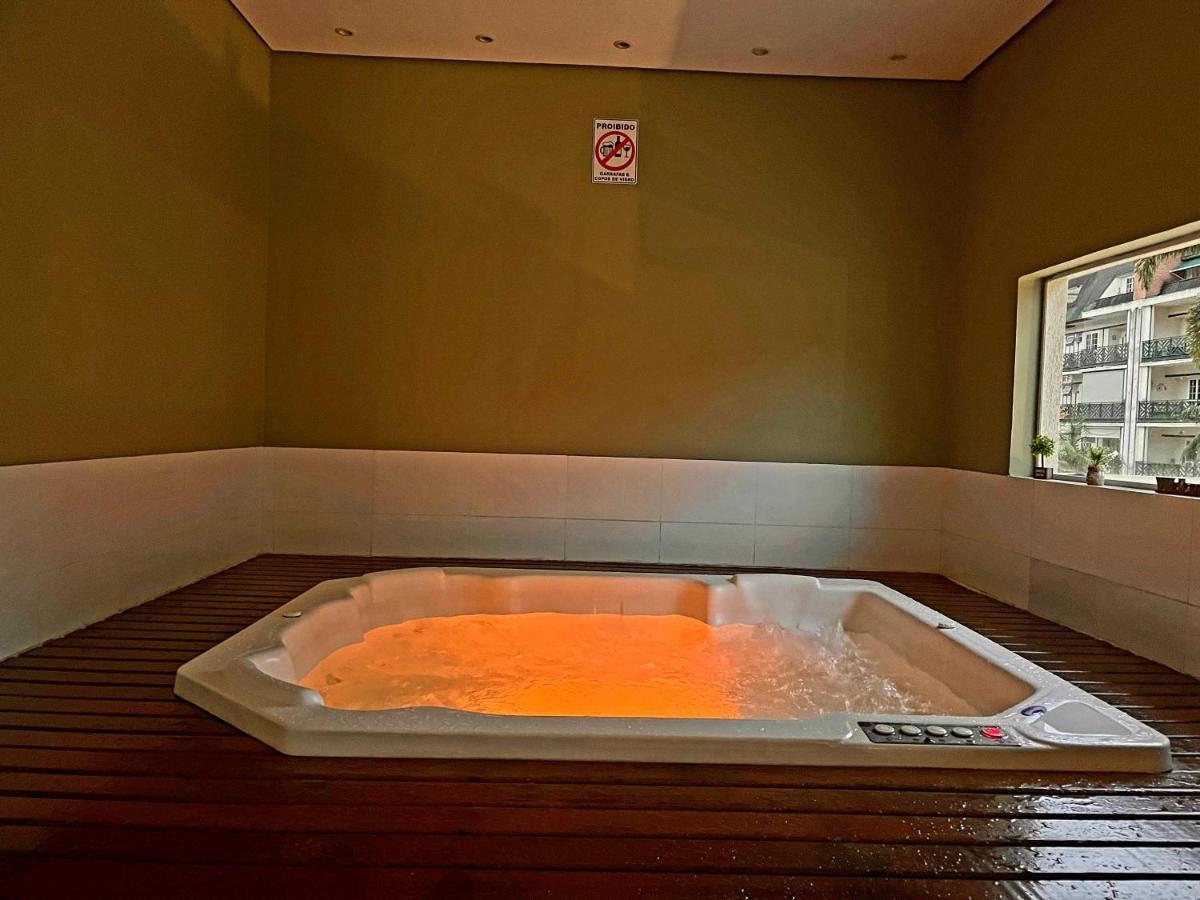 Flat 217 Granja Brasil - Com Piscina Em Itaipava Appartement Petrópolis Buitenkant foto