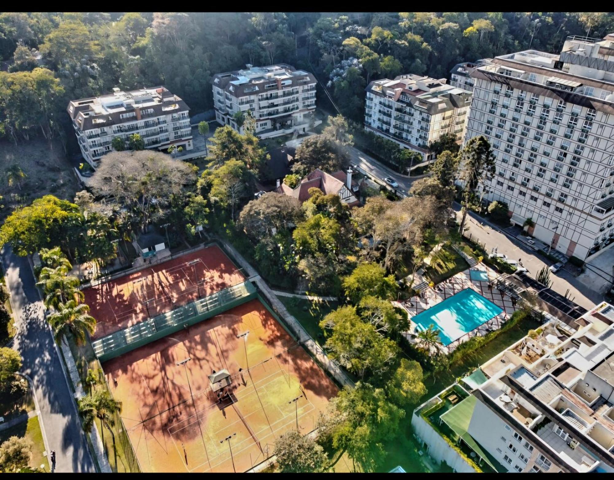 Flat 217 Granja Brasil - Com Piscina Em Itaipava Appartement Petrópolis Buitenkant foto